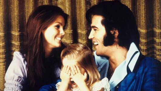 Priscilla, Elivs und Lisa Marie Presley
