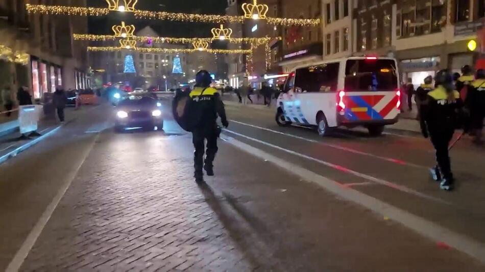 Verletzte und vermisste Israelis: Gewalt nach Fußballspiel in Amsterdam