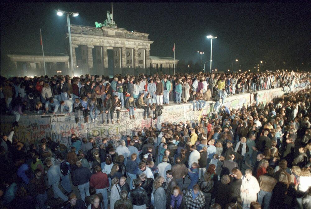 Mauerfall am 9. November 1989