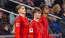 Grayson Dettoni, Jonathan Asp-Jensen, Jonah Kusi-Asare, FC Bayern München