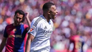 Kylian Mbappé legt für Real in Barcelona einen Blitzstart hin.