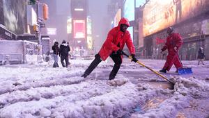 Winterwetter in New York