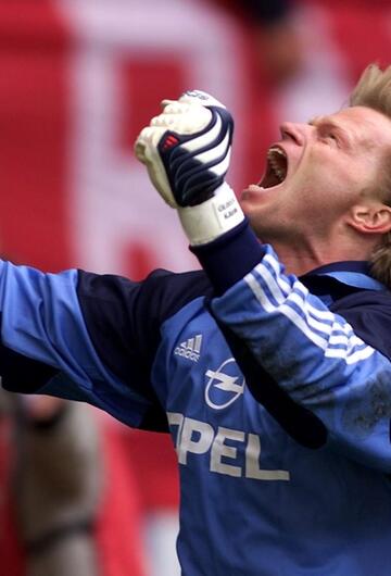 Oliver Kahn, FC Bayern München, Hamburger SV, Bundesliga, Jubel, 2000/01