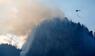 Brand im Bergwald in den Chiemgauer Alpen