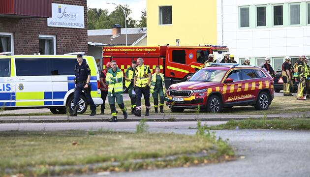 Schwert-Angriff in Schweden