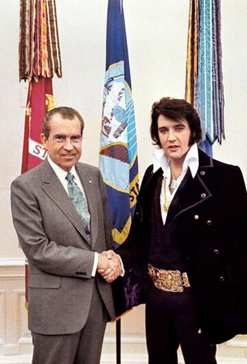 Richard Nixon, Elvis Presley