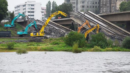 Brückeneinsturz in Dresden