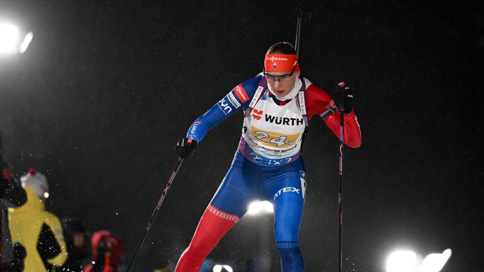 Anastasija Kuzmina feiert im Alter von 39 Jahren ihr Biathlon-Comeback bei der WM in Nove Mesto