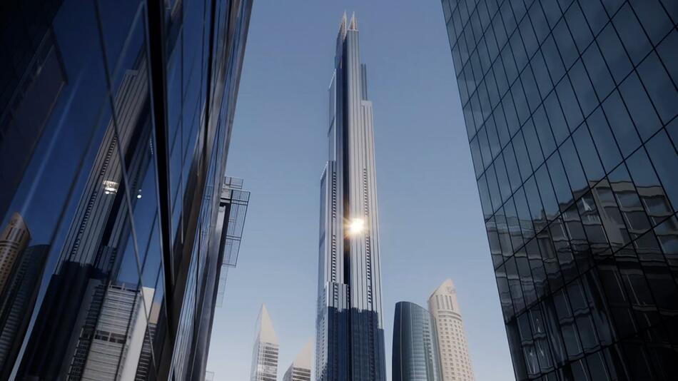 Neben dem Burj Khalifa: Dubai plant Bau des zweithöchsten Gebäudes der Welt