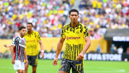 Jobe Bellingham bei seinem ersten Einsatz für den BVB