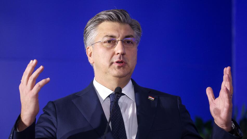 Kroatischer Ministerpräsident Andrej Plenkovic