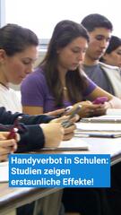 Handyverbot in Schulen: Studien zeigen erstaunliche Effekte!