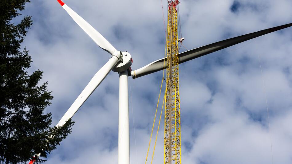 Windkraftanlage auf der Holzschlägermatte