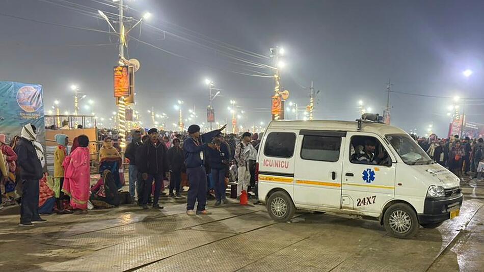 Hindu-Fest Maha Kumbh Mela in Indien