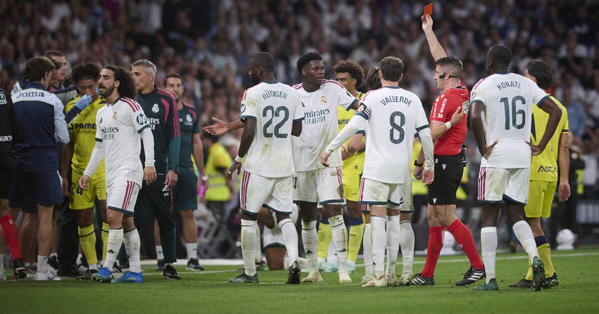 Vinicius Jr. sees red and apologizes after Villarreal match