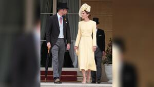 Prinz William und Prinzessin Kate am 20. Mai bei einer Gartenparty im Buckingham Palast.