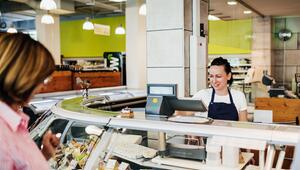Bedientheke im Supermarkt