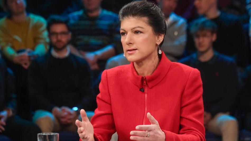 Sahra Wagenknecht bei "Hart aber Fair".