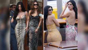 Kim und Khloé Kardashian und Kylie und Kendall Jenner (v.l.) in Venedig.