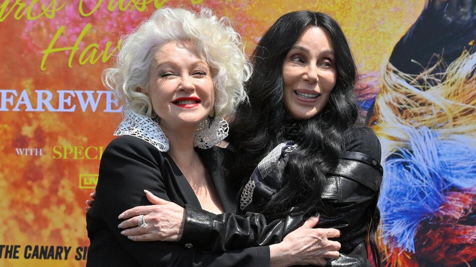 Cyndi Lauper und Cher stehen sich nahe.