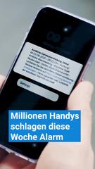 Bundesweiter Warntag: Millionen Handys schlagen diese Woche Alarm