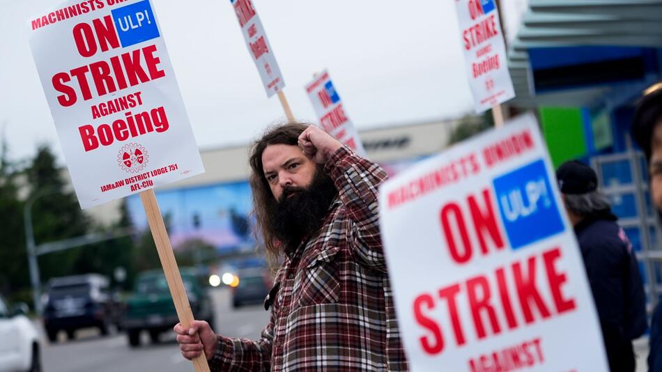 Streik bei Boeing in den USA