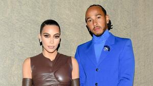 Lewis Hamiltion und Kim Kardashian waren gemeinsam beim Super Bowl.