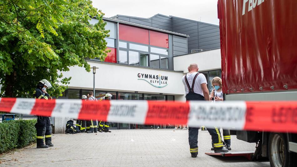 Einsatz am Gymnasium in Eltville