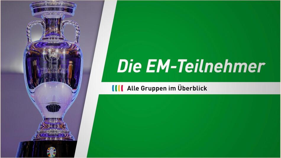 24 Teams kämpfen bei der Endrunde in Deutschland um den EM-Pokal