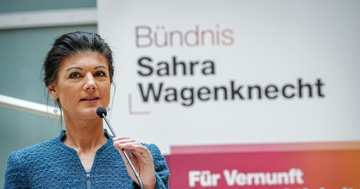 "Bündnis Sahra Wagenknecht" Jetzt Als Gruppe Im Bundestag | WEB.DE