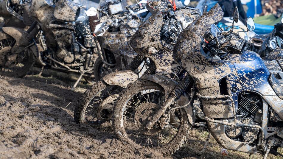 Elefantentreffen der Motorradfahrer im Bayerischen Wald