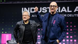 Telekom und Nvidia stellen KI-Fabrik vor