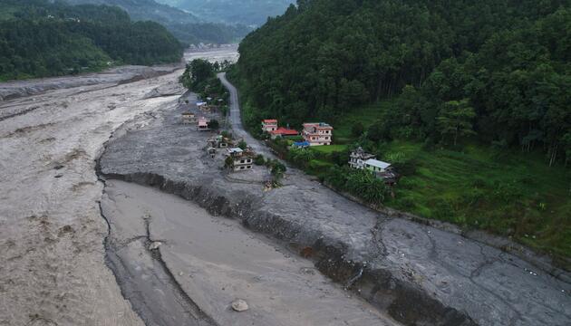 Sturzflut im Himalaya - Nepal