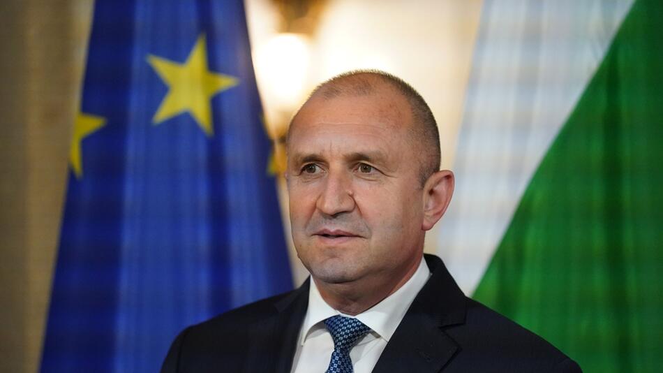 Bulgarischer Staatspräsident Rumen Radew