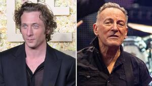 Jeremy Allen White (l.) wird zu Bruce Springsteen.