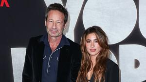 David Duchovny und seine Partnerin Monique Pendleberry bei einer Filmpremiere in Los Angeles.