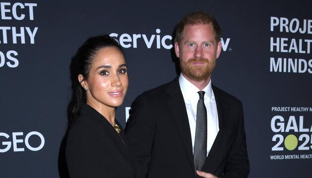 Herzogin Meghan, hier mit Ehemann Prinz Harry, hat sich zu den Vorwürfen gegen ihren Vater zu ...