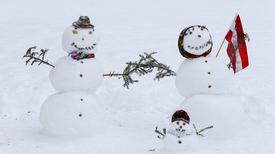 Winter, Wetter, Schnee, Glätte