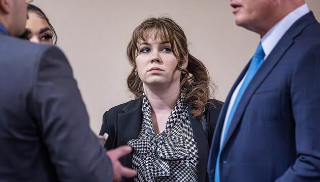 Hannah Gutierrez-Reed am Tag der Strafmaßverkündung vor rund einem Jahr.
