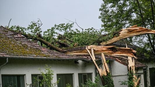 Unwetter in Baden-Württemberg