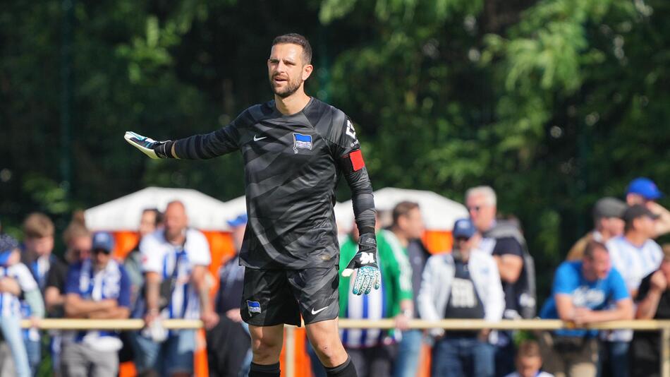 Marius Gersbeck wurde von Hertha BSC suspendiert.