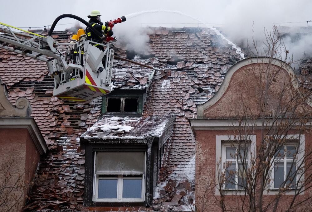 Brand in Seniorenheim in München