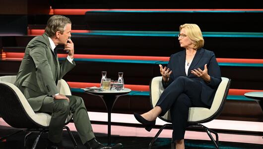 Anke Rehlinger bei "Markus Lanz"