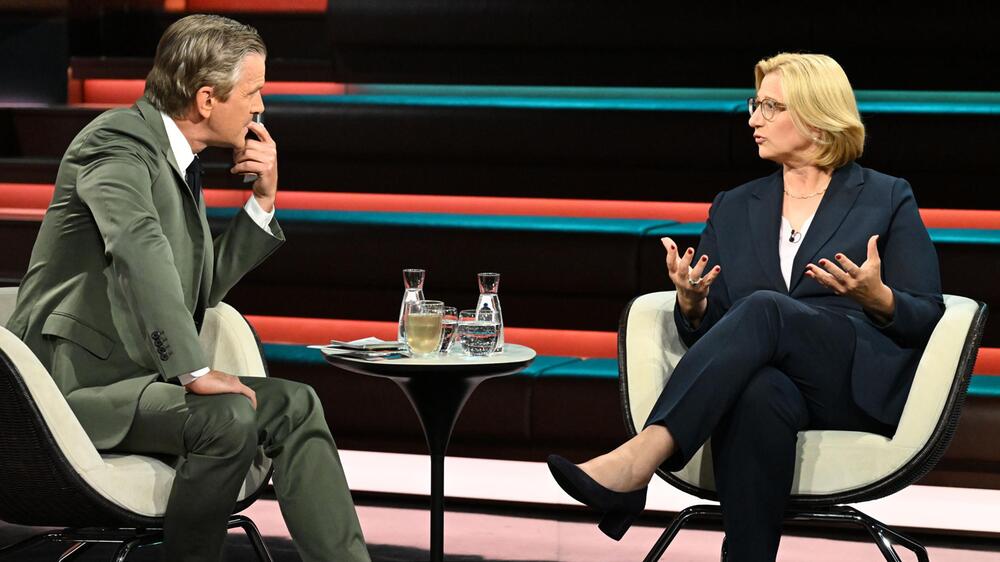 Anke Rehlinger bei "Markus Lanz"