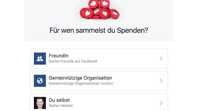 Neue Spenden-Funktionen