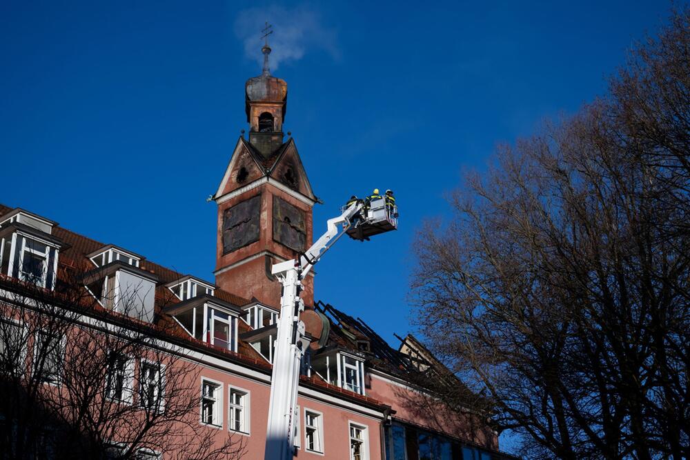 Brand in Seniorenheim in München