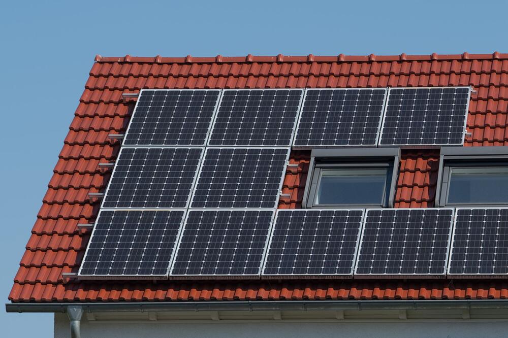 Photovoltaikanlage auf dem Dach