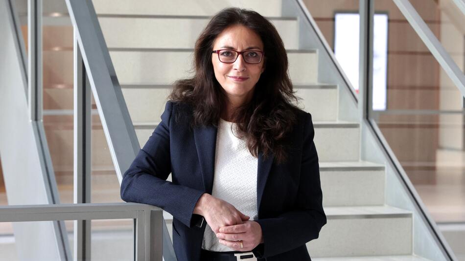 Die DGB-Vorsitzende Yasmin Fahimi