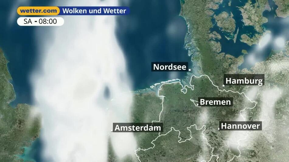 "Nordsee: Dein Wetter für Deine Region!"