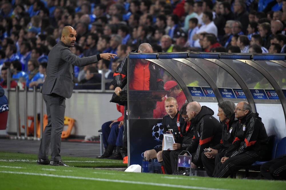 Pep Guardiola und Hans-Wilhelm Müller-Wohlfahrt